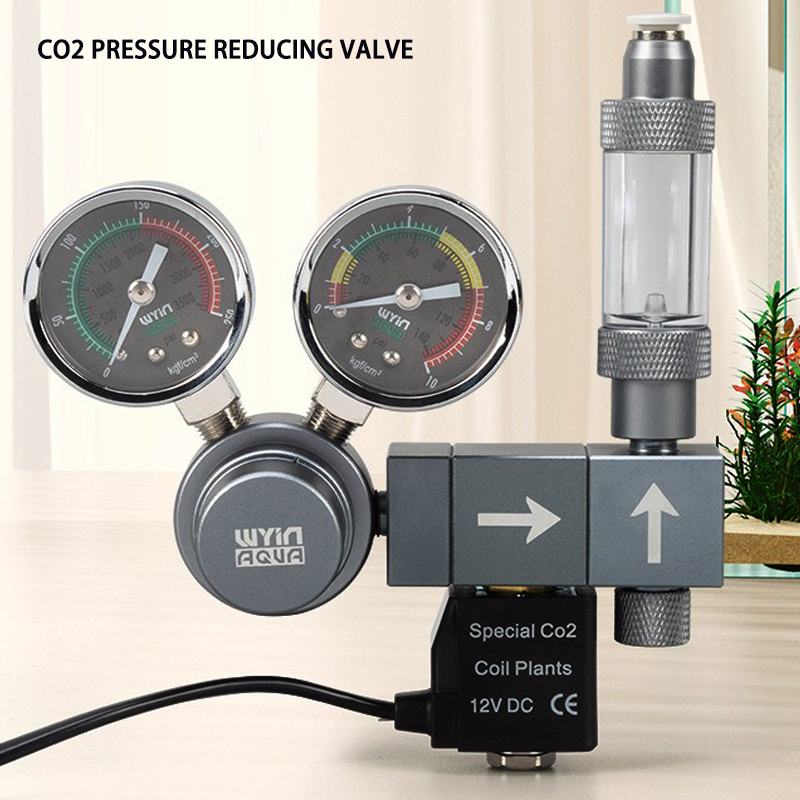 Co2 Regulator Dual Stage - Regolatore CO2 per Acquario con Doppio