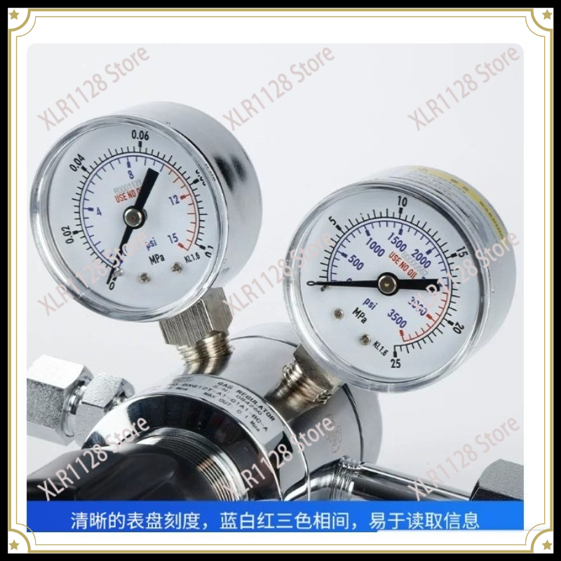 Co2 Regulator Dual Stage - Regolatore di Pressione a Doppio Stadio