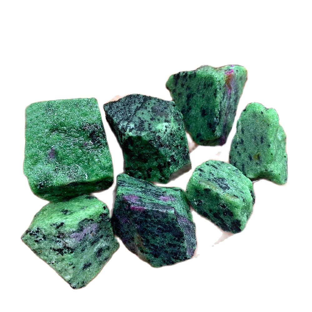 Aquarium Plant Red - 1 pz naturale rosso verde Zoisite
