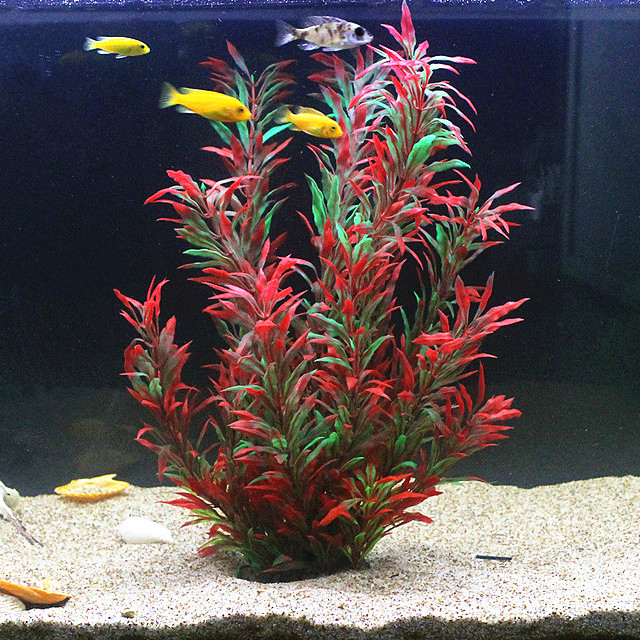 Aquarium Plant In Pot - 50CM Acquario artificiale Piante rare Acquario