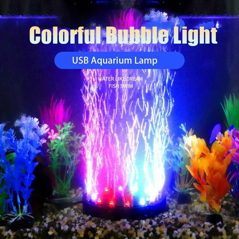 Planted Aquarium Accessories - Acquario sommergibile USB LED Bubble Light