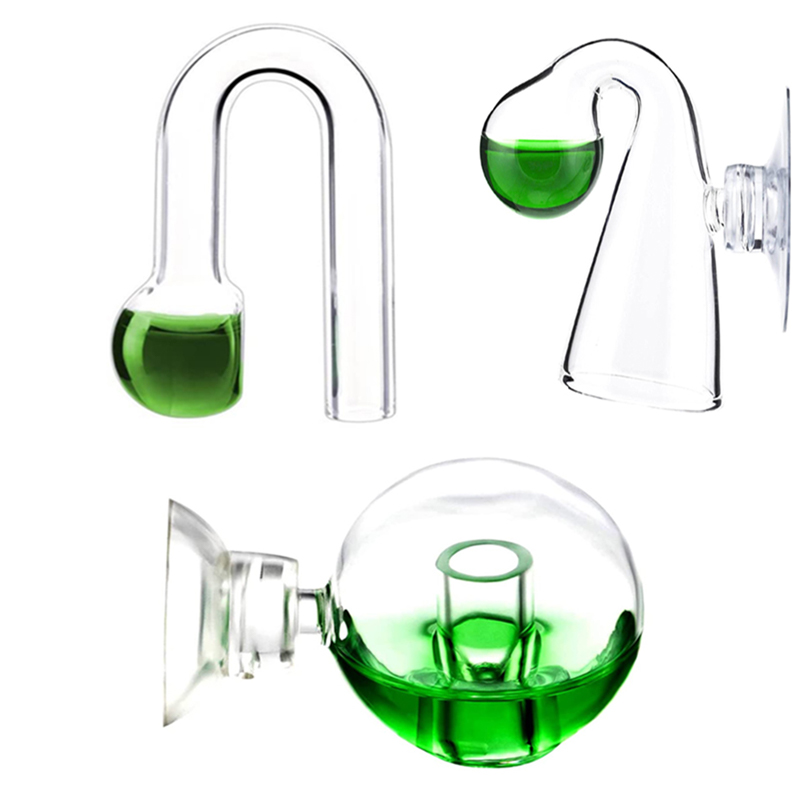 Aquarium Plant In Pot - Vetro diffuso CO2 Drop Checker Acquario