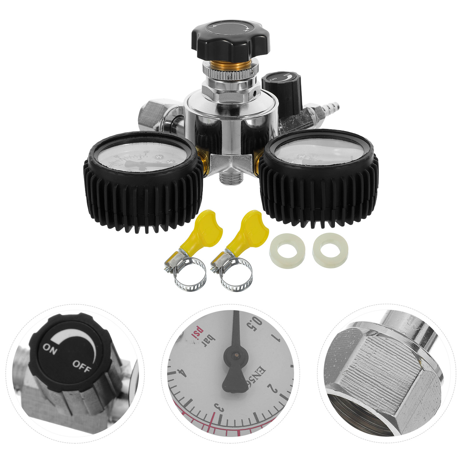 1 Set Dispositivo per la Produ - Co2 Regulator Dual Stage recensione e prezzo