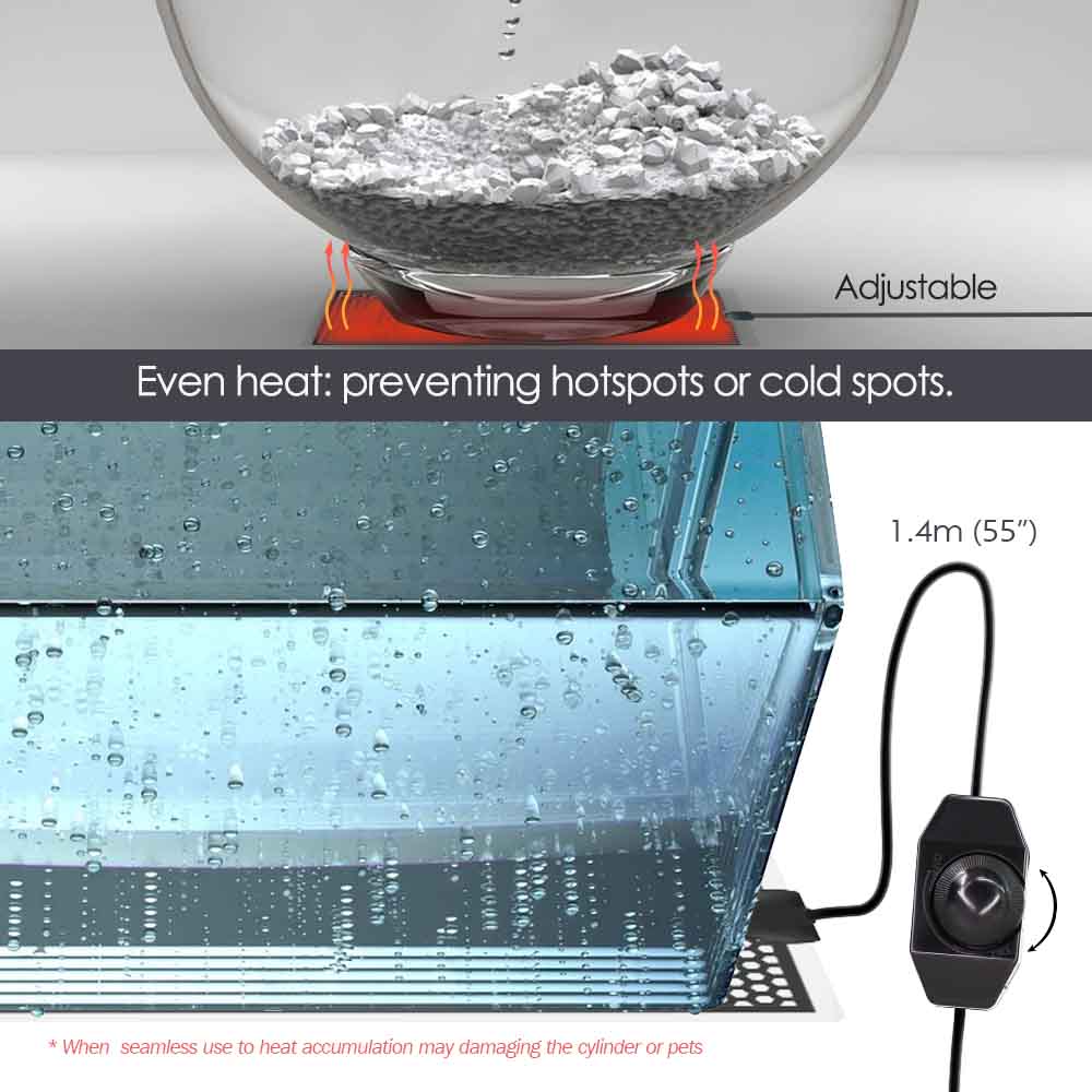 5-20W Rettile Tappetino termic - Planted Aquarium Heater recensione e prezzo