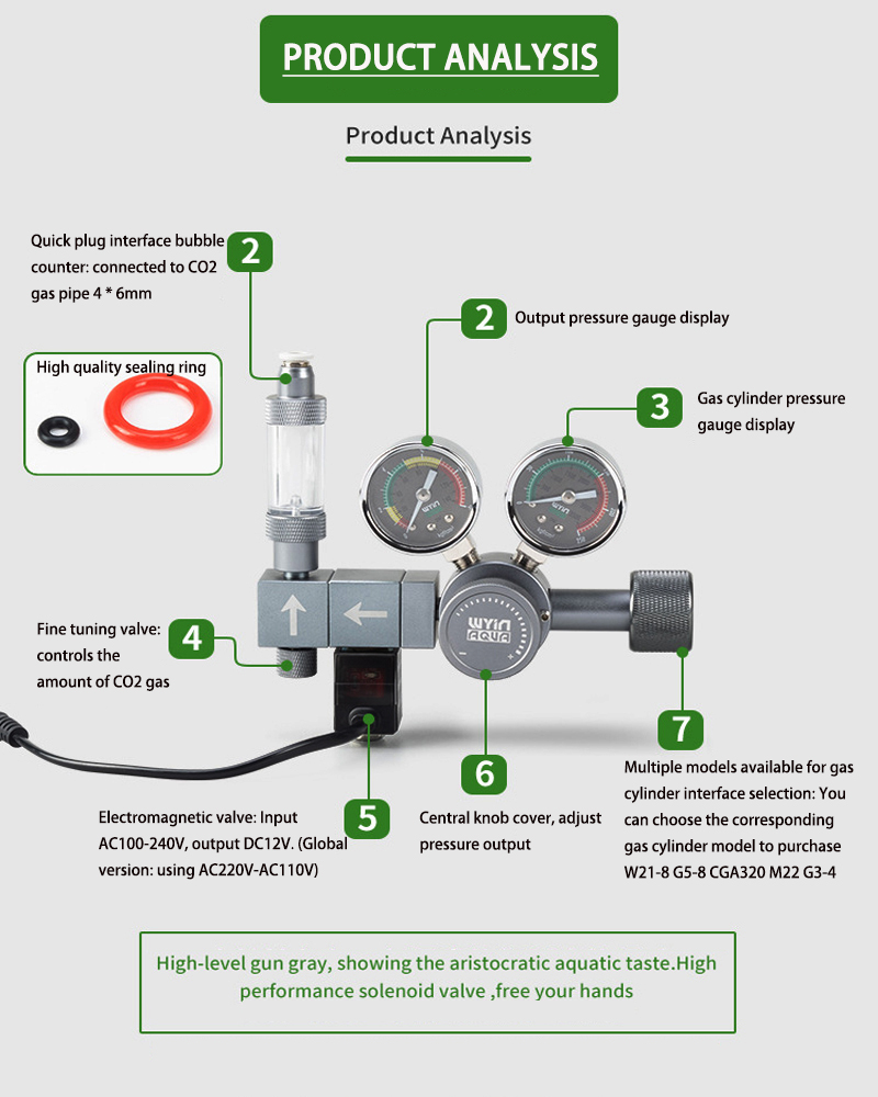 Regolatore di pressione CO2 pe - Co2 Regulator Dual Stage recensione e prezzo