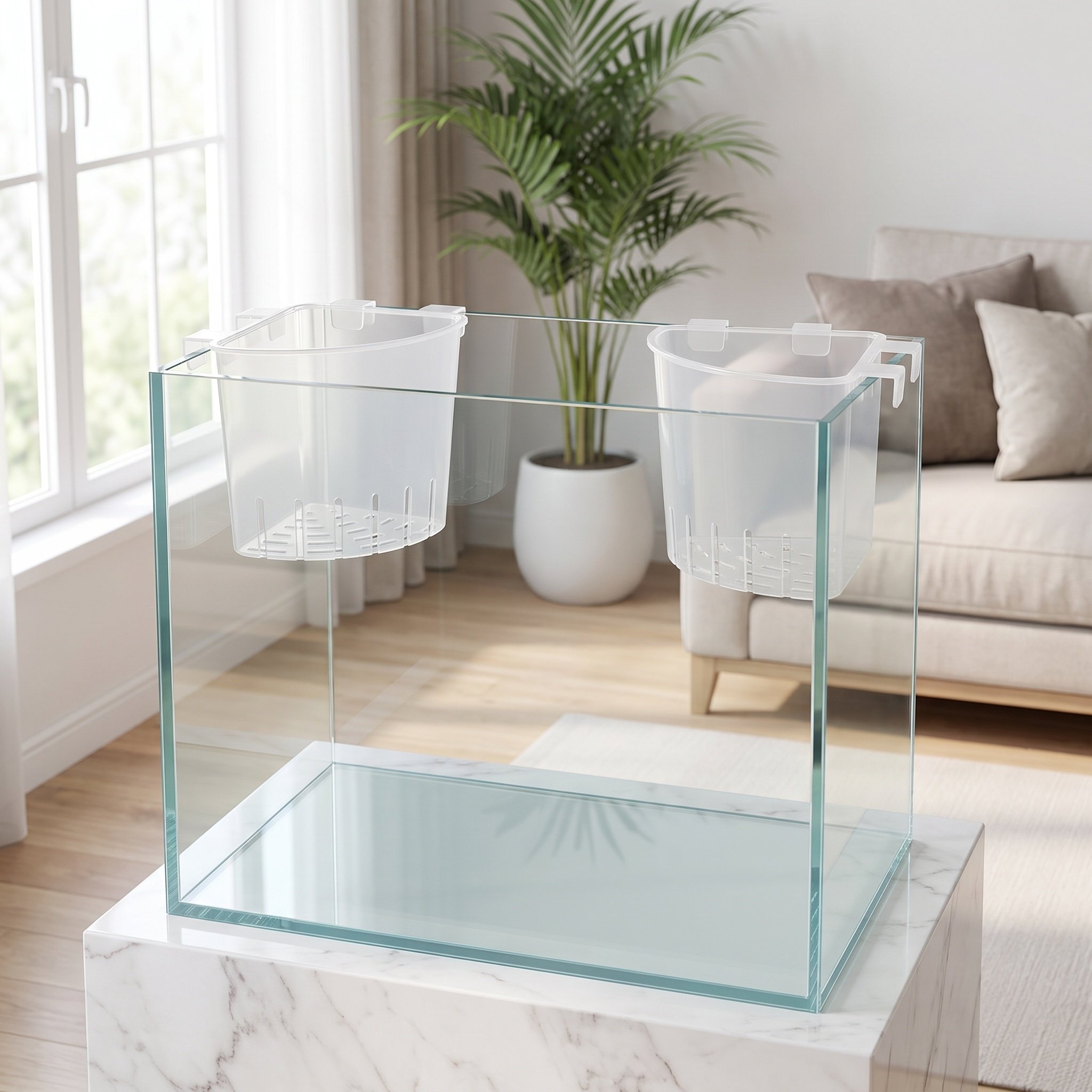 4 Pezzi Porta Piante Angolare  - Aquarium Plant In Pot recensione e prezzo