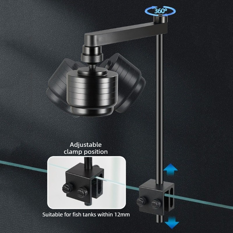 Luce LED per Acquario a 3 Colo - Led Planted Tank Light recensione e prezzo