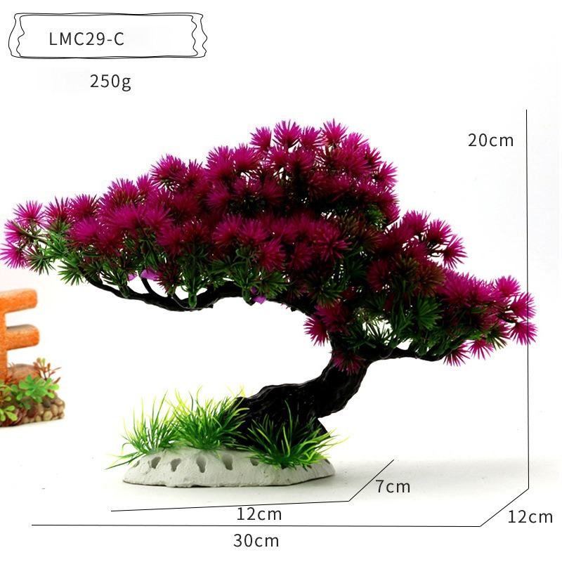 Piante Acquatiche in Plastica, - Planted Aquarium With Rocks recensione e prezzo