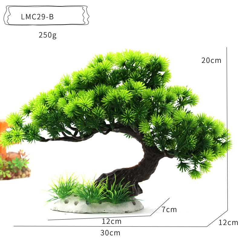 Piante Acquatiche in Plastica, - Planted Aquarium With Rocks recensione e prezzo