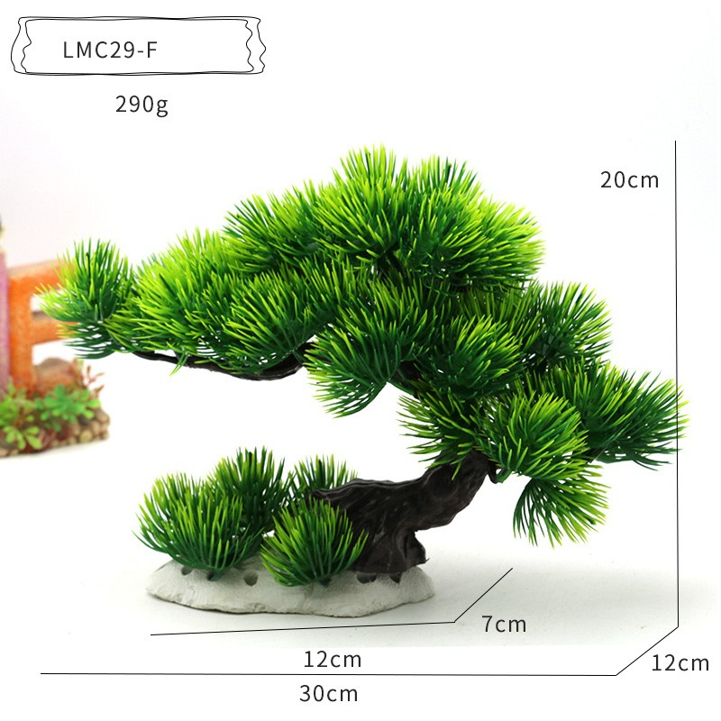 Piante Acquatiche in Plastica, - Planted Aquarium With Rocks recensione e prezzo