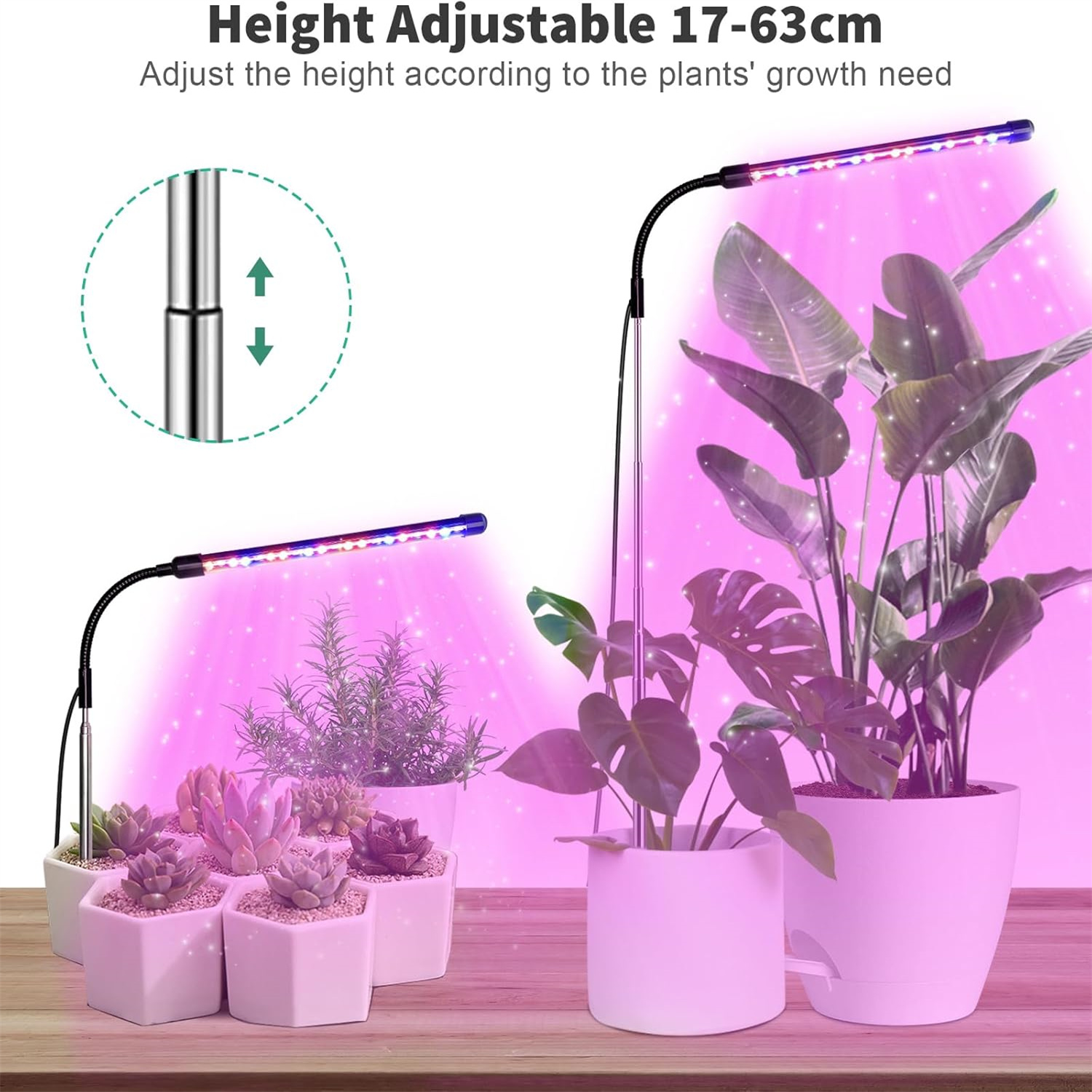 3 colori USB coltiva la lampad - Led Planted Tank Light recensione e prezzo