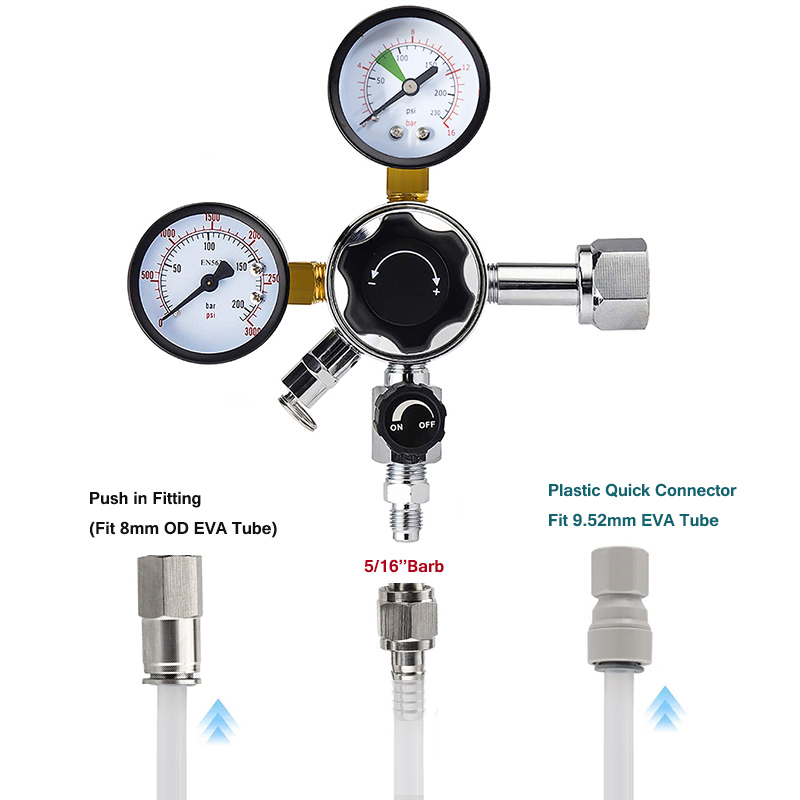 Caricatore Co2 ad alta pressio - Co2 Regulator Dual Stage recensione e prezzo