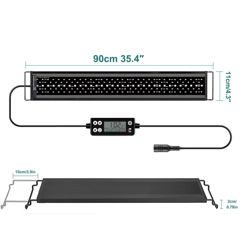 SIROKA SRK-YFT 90 cm Luce LED  - Led Planted Tank Light recensione e prezzo