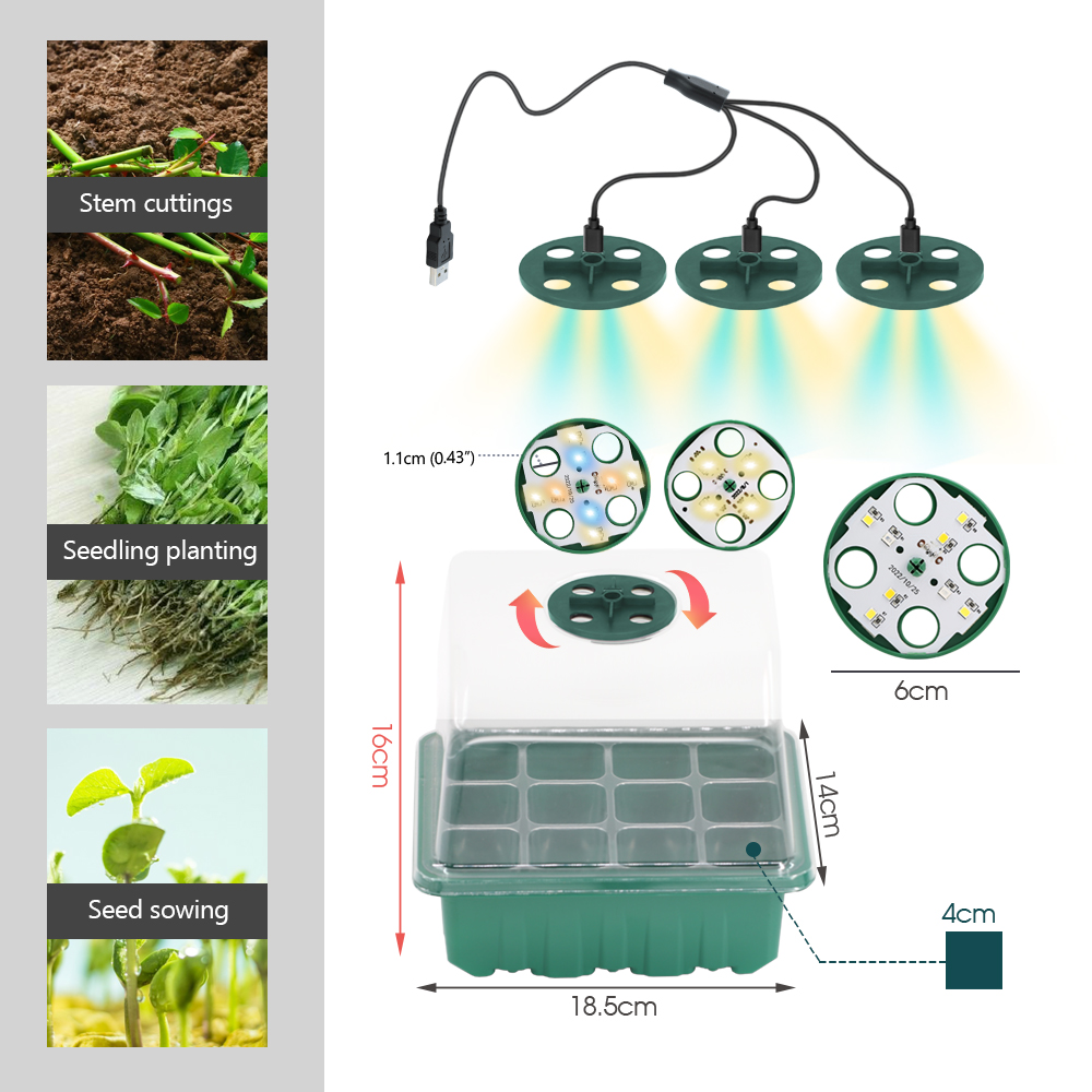 Vasi per vivaio a LED con vass - Led Planted Tank Light recensione e prezzo