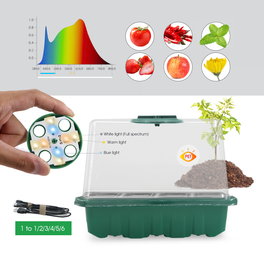 Vasi per vivaio a LED con vass - Led Planted Tank Light recensione e prezzo