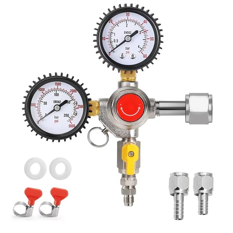 Regolatore CO2 per Birra alla  - Co2 Regulator Dual Stage recensione e prezzo