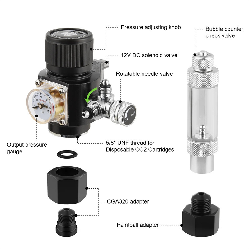 Fzone Mini Dual Stage regolato - Co2 Regulator Dual Stage recensione e prezzo