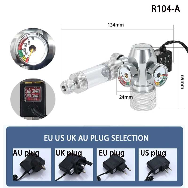 Nuovo Regolatore CO2 Fai-da-te - Planted Aquarium Accessories recensione e prezzo
